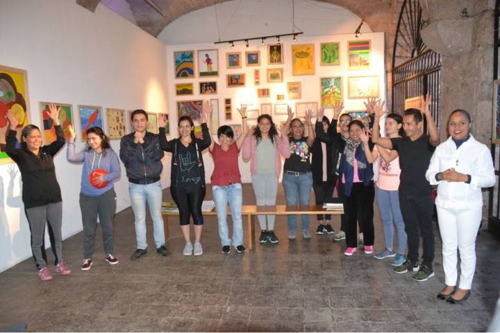 Clausura Secum proyecto Outsider Art en la Casa de la Cultura de Morelia