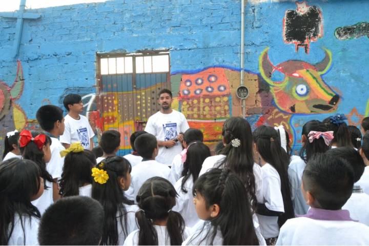 Secum inaugura dos murales en San Nicolás Obispo  