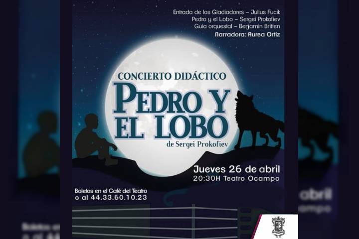 "Pedro y el lobo" llega al Teatro Ocampo