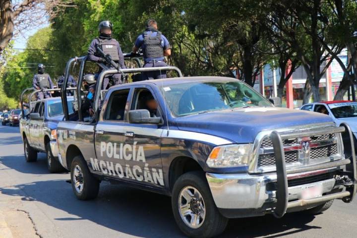 Mantiene SSP acciones operativas en Uruapan    