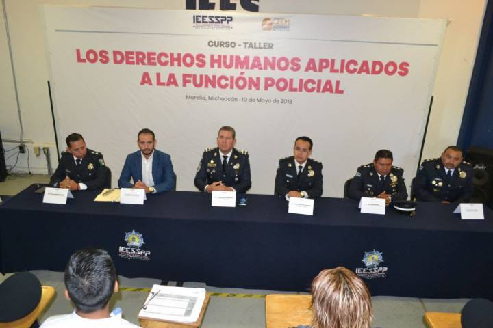 Inicia curso de derechos humanos para la función policial  