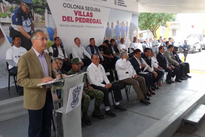 Con plena coordinación con Policía de Morelia, arranca Programa "Colonia Segura" 