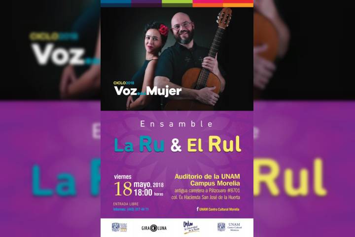 El ciclo de conciertos Voz... mujer presenta a La Ru & El Rul