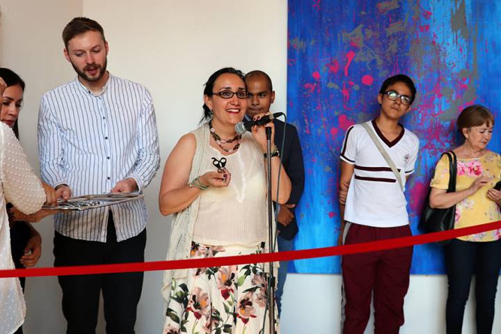 Estudiantes de Arte y Diseño de la ENES, presentan exposición en la Casa de la Cultura