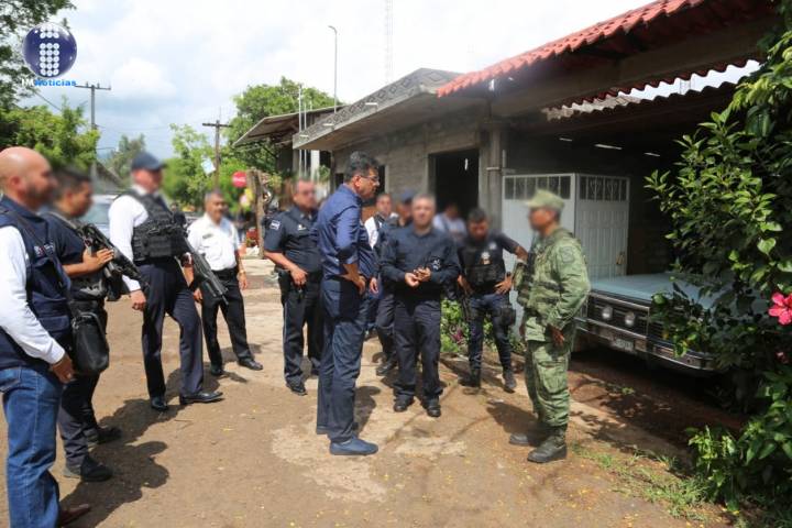 Militares y SSP refuerzas vigilancia en Taretan