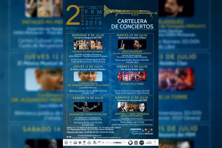 Viene la 2da Edición del Festival Rafael Méndez