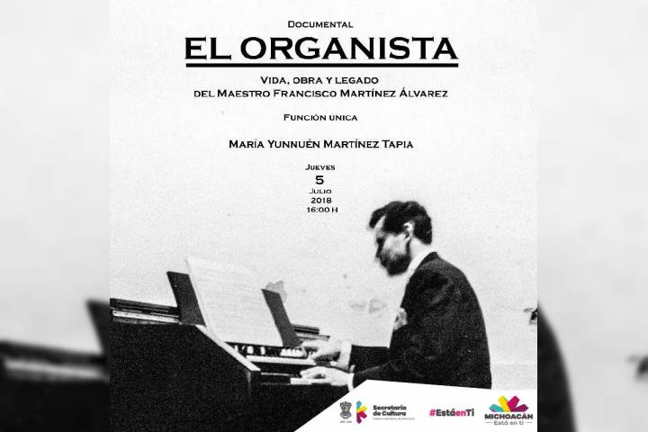 Secum proyectará "El organista" en Clavijero 