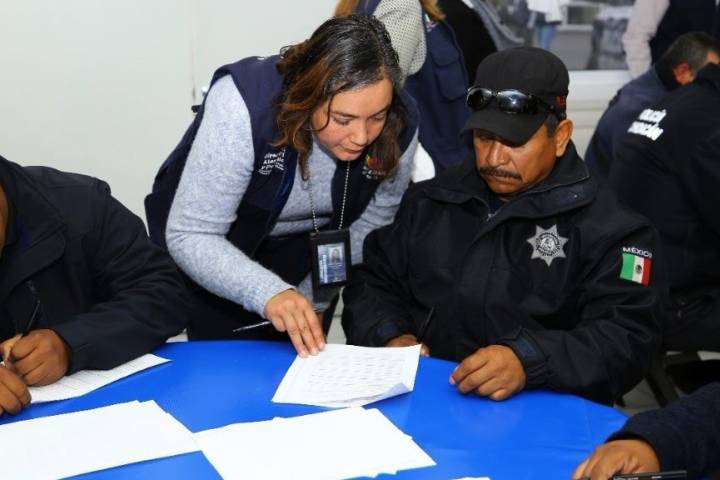 Reciben elementos de la Policía Michoacán atención integral    