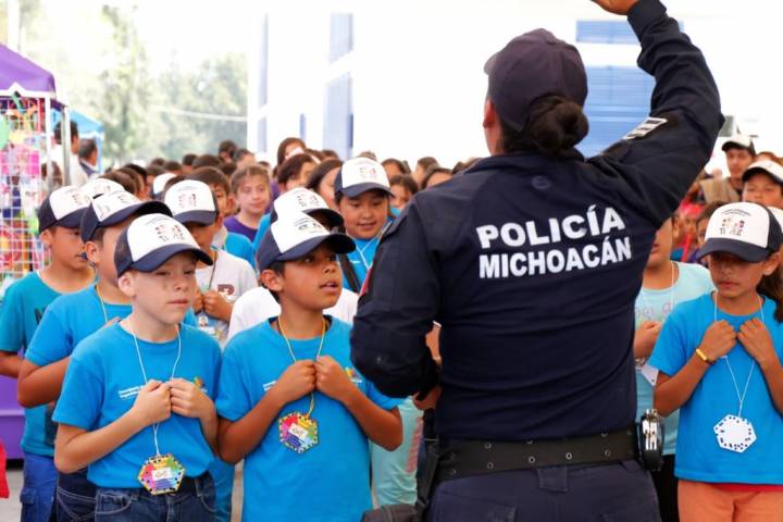 Concluye curso de verano Policía Michoacán 2018    