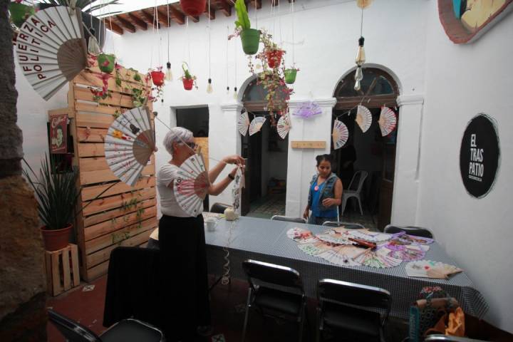 Presentación de libros en el quinto día de "El cuarto del Traspatio"