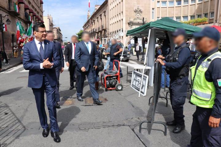 Supervisa SSP operativo en Centro Histórico