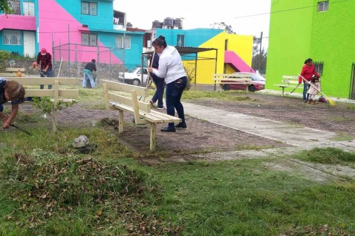 Fomenta SSP participación ciudadana a través de "Pintando Alegría"    