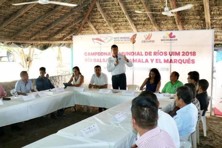 Presentan Campeonato Mundial de Ríos UIM 2018, a realizarse en Michoacán y Guerrero    