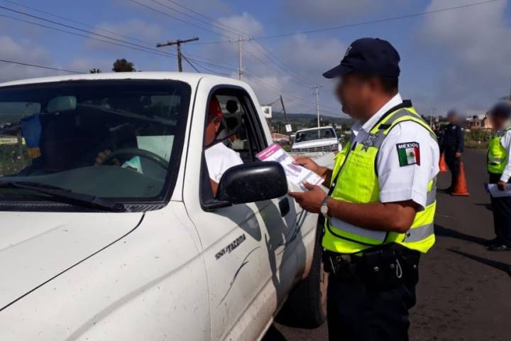 Activa SSP campaña para "Uso del Cinturón de Seguridad"      