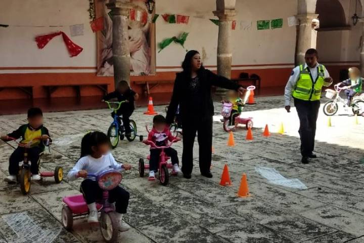 Con mil 175 beneficiados, replica SSP en Pátzcuaro, programa Educación Vial       