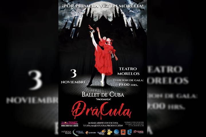 El ballet cubano de Laura Alonso, presentará Drácula en Morelia