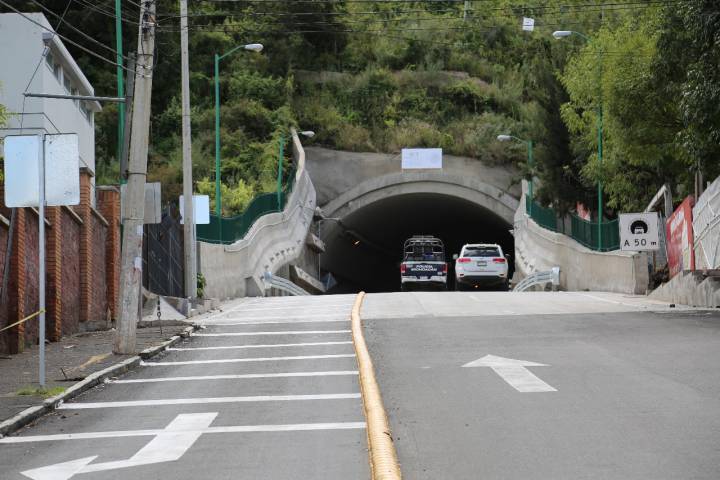 Ramal Camelinas ya cuenta con señalética y reductores de velocidad      