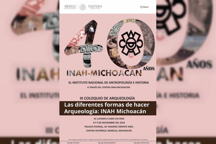 Revisarán en coloquio cuatro décadas de arqueología en Michoacán