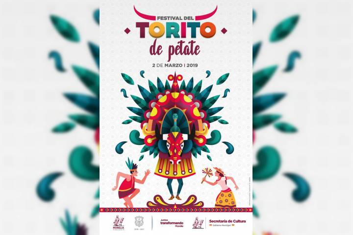 Invita SeCultura Morelia a conocer la imagen del Festival del Torito de Petate  