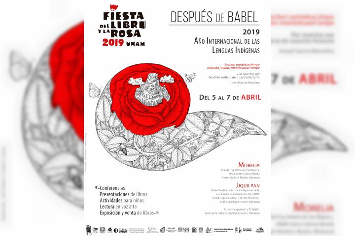 Presenta la UNAM la Fiesta del Libro y la Rosa 2019