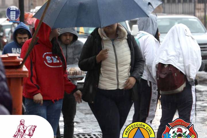 Ante lluvias Protección Civil Morelia emite recomendaciones a la población