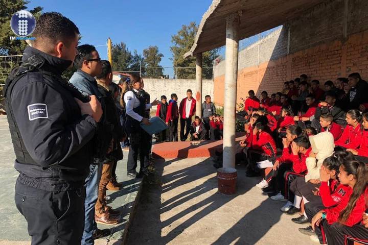 Policía Morelia brinda charlas en instituciones educativas en prevención de conductas delictivas  