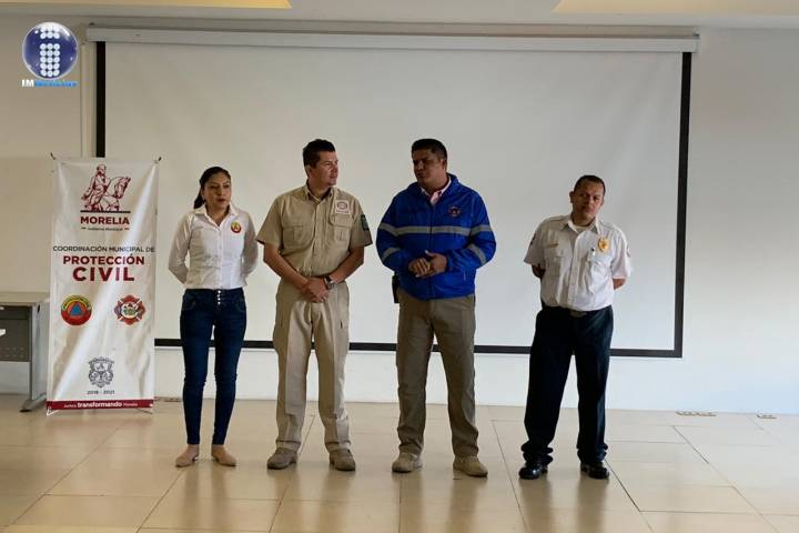 Arranca personal de Protección Civil y Bomberos de Morelia curso de formación de Instructores