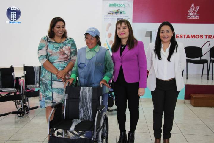 Entrega DIF Morelia aparatos ortopédicos