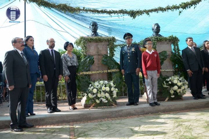 Conmemoran CVII aniversario luctuoso de Francisco I. Madero y José María Pino Suárez