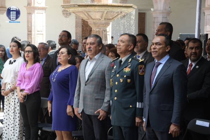 Morón presente en el informe de labores del Tribunal de Justicia Administrativa