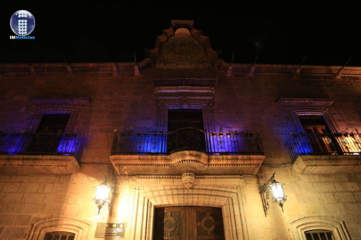 Gobierno de Morelia iluminará de morado inmuebles este 8 de marzo