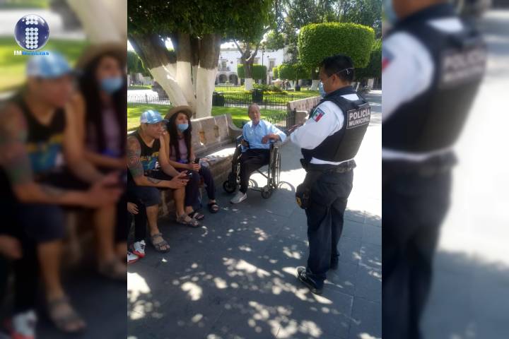 Supervisará Policía Morelia aplicación de sana distancia en Días Santos