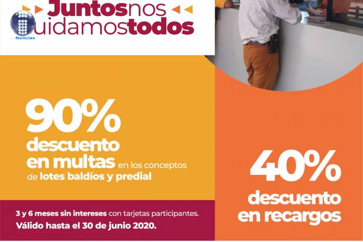 Inicia Tesorería Municipal campaña "Juntos nos cuidamos todos"