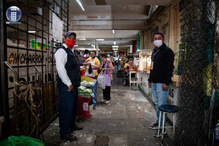 Por fase 3 de contingencia, fortalece Gobierno de Morelia medidas preventivas en Mercado Independencia