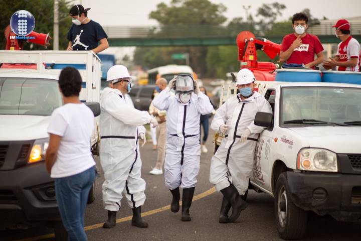 Raúl Morón se solidariza y envía equipo de sanitización a Lázaro Cárdenas