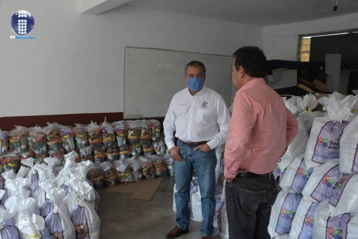 Supervisa Raúl Morón entrega de apoyos alimentarios a  morelianos más necesitados