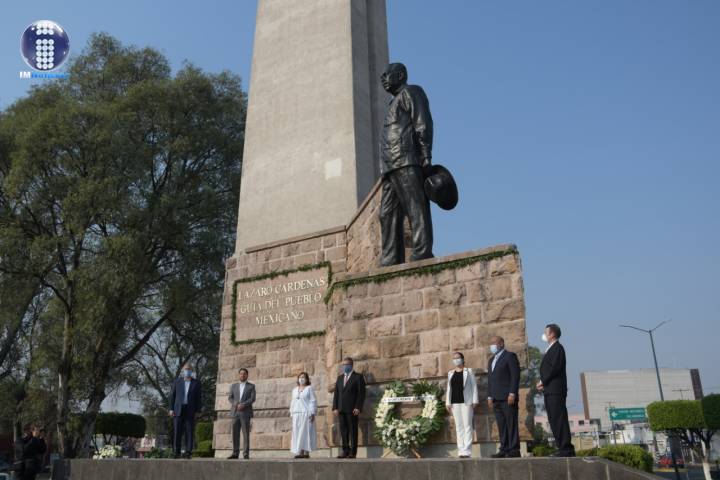 Conmemoran CXXV aniversario del natalicio de Lázaro Cárdenas 