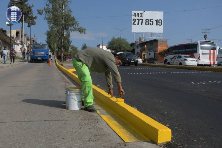 Gobierno de Morelia cierra circulación del cruce Av. Madero Poniente-Martires de la Plaza por obras