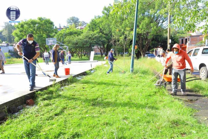Da Sedesoh nueva imagen a espacios deportivos de Indeco la Huerta y Valle Quieto