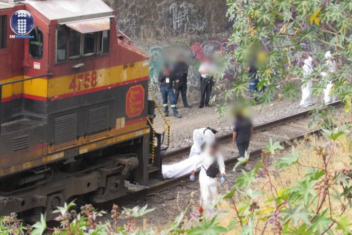 Mujer muere aparentemente atropellada por el tren en Morelia