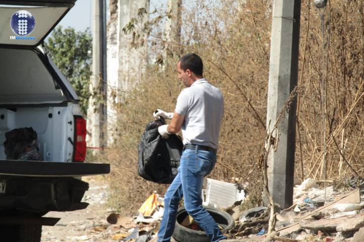 Hallan restos humanos dentro de dos mochilas en el Callejón del Pujido