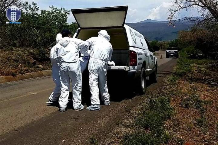 Hallan cadáver encajuelado en San Antonio Tiradores