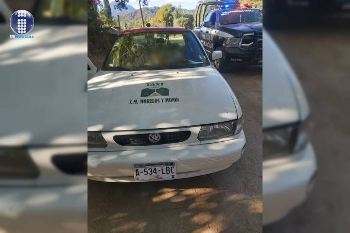 Ejecutan a taxista y le dejan narcomensaje en Curungueo 