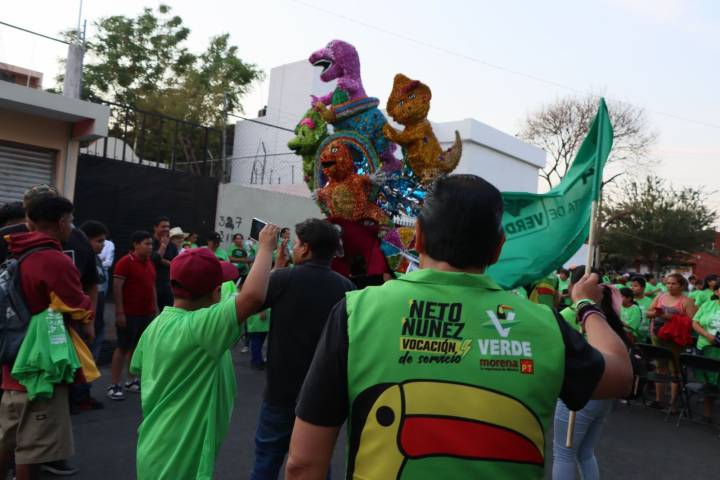 Vecinos del Distrito 8 cobijan a "Neto" Núñez rumbo al Congreso de la Unión