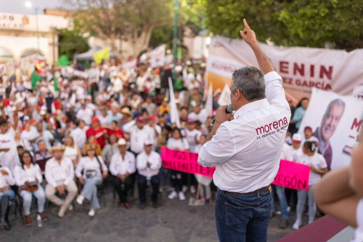  A trabajar como candidatos y conquistar votos, convoca Morón a michoacanos