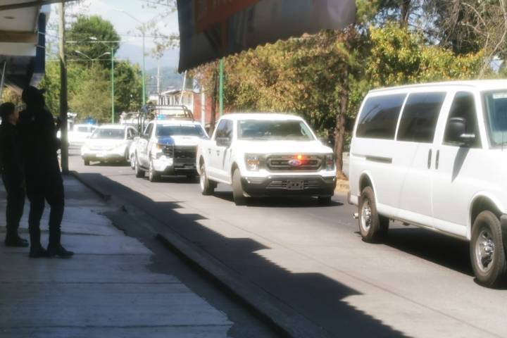 Operativo conjunto en Uruapan para asegurar maquinas tragamonedas