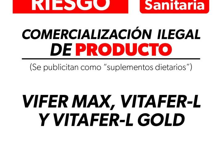 Alerta Cofepris sobre la comercialización ilegal de suplementos dietarios