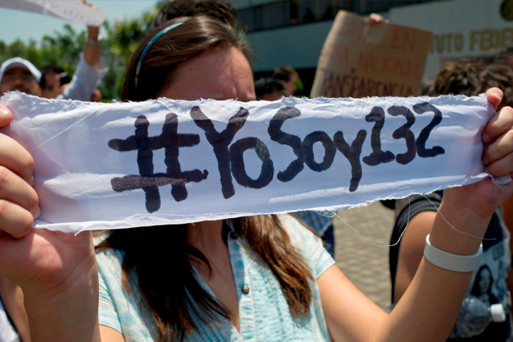 Exige #Yosoy132 a Presidenciables debatan con estudiantes
